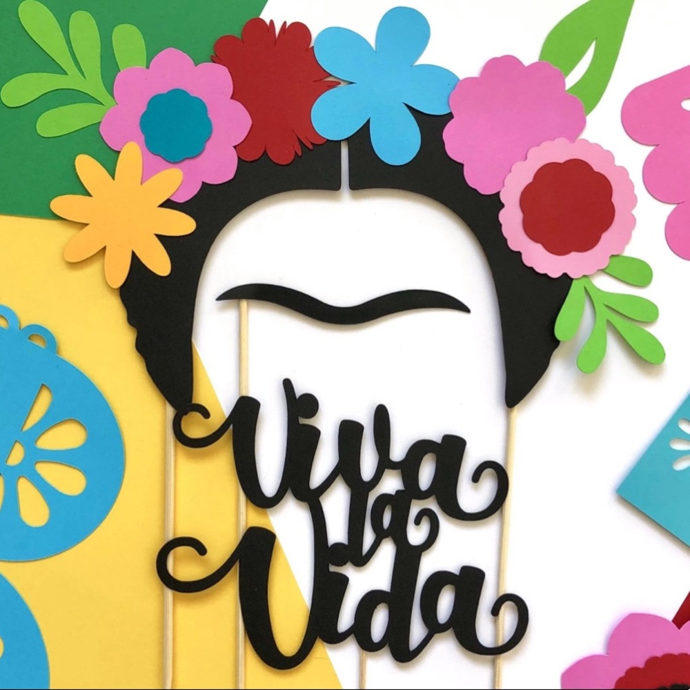 Frida Kahlo Cake Topper